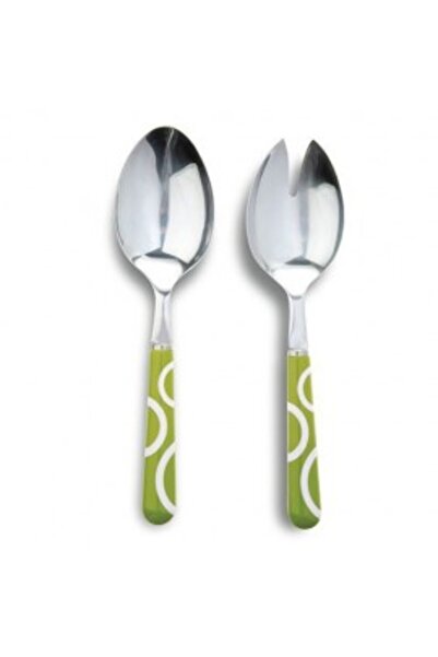 Nava Salad Cutlery Set Nava, 2 pieces, green