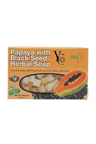 YC YC Soap Bar 100g with Papaya Extract and Black Seed Oil