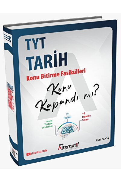 YENİ ALTERNATİF YAYINLARI ALTERNATİF YAYINLARI TYT TARİH KONU BİTİRME FASİKÜL...