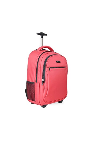 nuzki Trolley School Bag for Students - Multi-Functional Backpack with Wheels...
