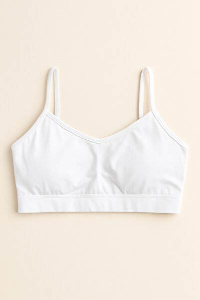 nesterinzar Women's 3-Pack Padded Sports Bra with String Straps Half Tank Top