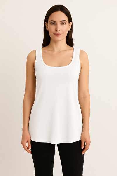 Lunesaofficial Kalın Askılı Tshirt