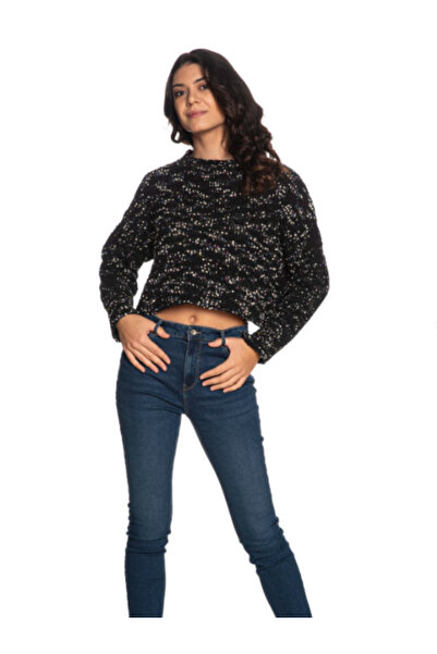 ONLY Pulover Onlgracie Ls O-Neck Nca Knt femei, colorat, crop.