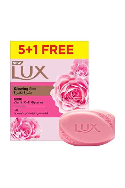 LUX Lux Soap Bar 75g Free 5+1 Soft Rose