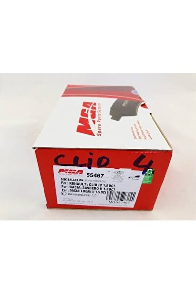 mge 55467-1 Ön Balata 1.5 Dci Clio4 makyajlı Sandero2 Logan2 Mga 55467 410602...