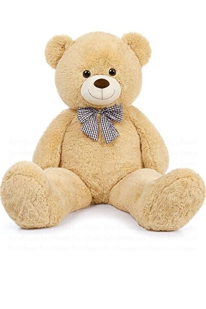 Heribom 90 CM YUMUŞAK BÜYÜK BOY PELUŞ AYI YERLİ ÜRETİM