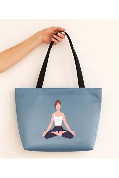 Ada Kostüm Tasarım حقيبة يوجا ديزاين-2 من الساتان غير اللامع