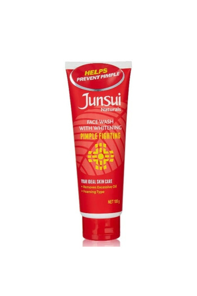 Junsui Naturals جونسوي ناتشورالز غسول وجه 100 جرام مكافح البثور