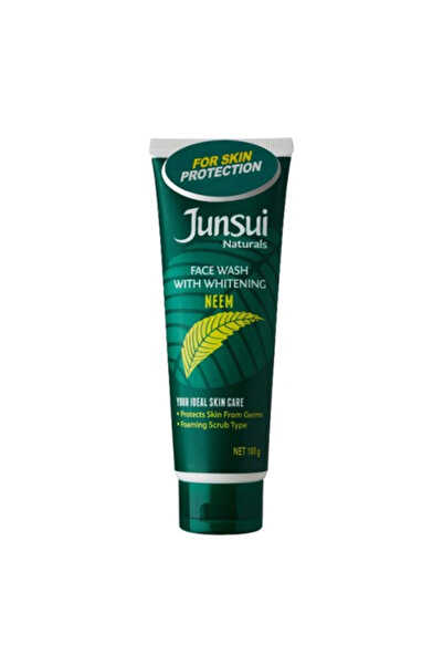 Junsui Naturals جونسوي ناتشورالز غسول وجه 100 جرام مبيض بالنيم