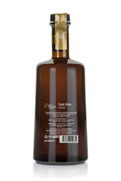 DAYE HATUN Enginar&Karahindiba&Süt Devedikeni Sirkesi/Artichoke&Dandelion&Milk Thistle Vinegar (500 mL)