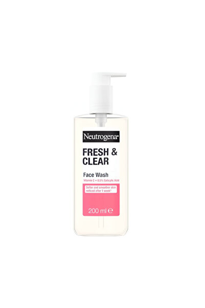 Neutrogena نيتروجينا غسول وجه 200 مل منعش و منقي فيتامين سي