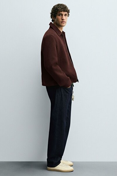 KOCCİ BUTİK New Season Comfortable Cut Premium Men's Short Cashmere Coat Jacket