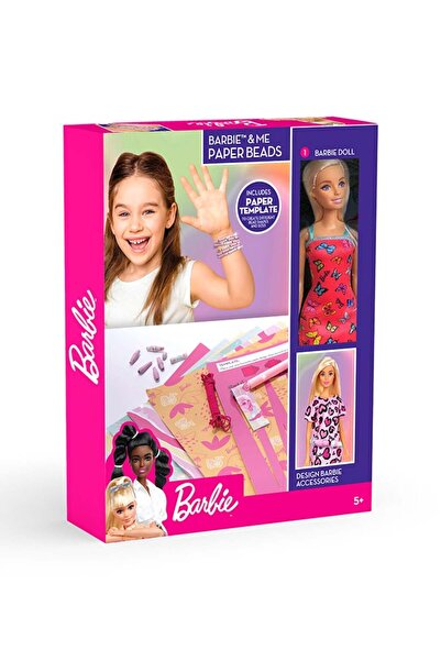 Barbie Paper Beads with Doll