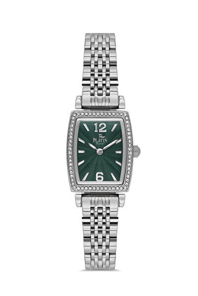 Platin Pierre Hds-Pl-1155La-A10 Minimal Square Women's Wristwatch