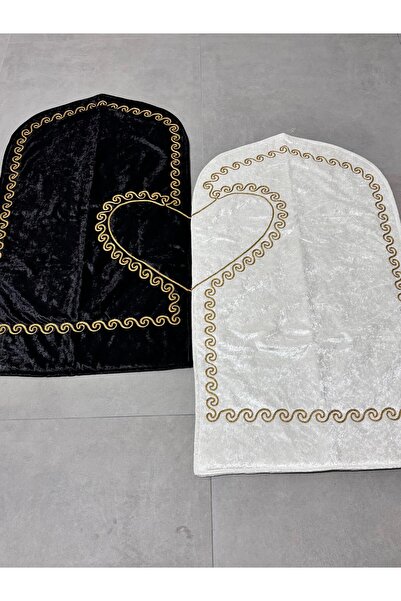 Mustgross Heart Prayer Rug & Matching Couple Prayer Rug & Bride Groom Bundle & Gift & Dowry & Embroidered Prayer Rug