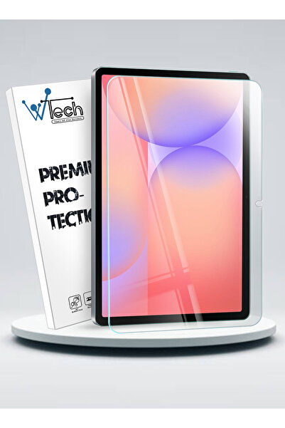 Wtech Samsung Galaxy Tab S10 Lite 5G 2025 (10.9 inch) Curved Edges Full Cover Tempered Glass - Clear