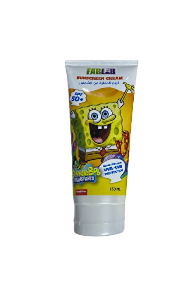 NİCKELODEON نيكلوديون كريم واقي شمس للاطفال 150 مل فاب لاب سبونج بوب +50