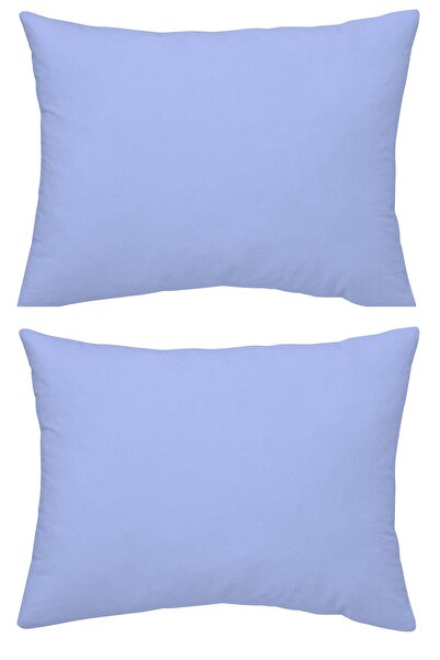 makiteks Yüzde Yüz Pamuklu 2 Adet 35x45 cm Desenli ve Düz Boya Bebek Yastık K...