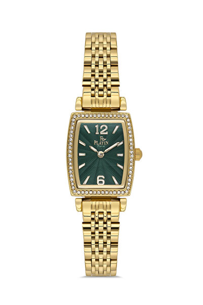 Platin Pierre Hds-pl-1155la-b10 minimal square women's wristwatch