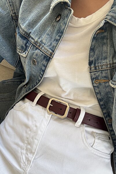 keisy حزام نسائي من دينا بإبزيم فضي