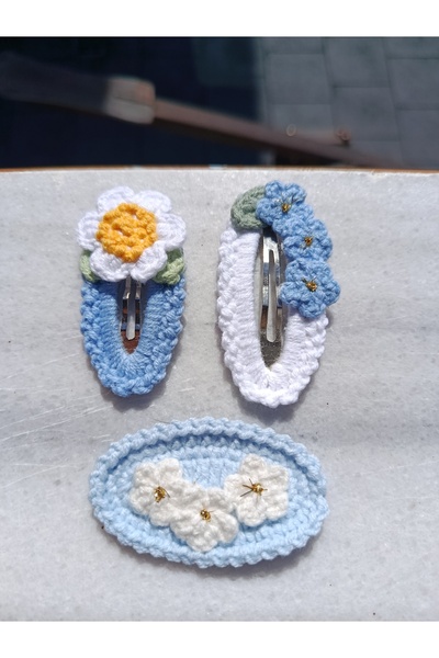 Jolly accesory Örgü Anne ve Çocuk Çıt Çıt Toka