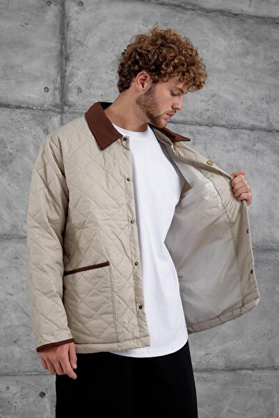 NOMARC Krem Mrk Baklava Seasonal Jacket with Slices