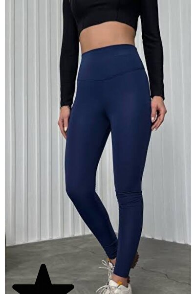 OYYOMODA Premium Quality Super High Waist Recovery Tights Navy Blue