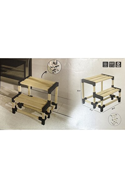 3DBU Basamaklı Ahşap Merdiven