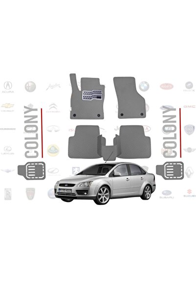 COLONY Ford Focus 2(2004-2010) Uyumlu EVA Paspas Tam Set–Araca Özel Tasarım,S...