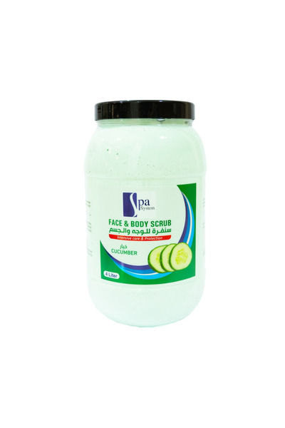 Spa System سبا سيستم صنفره الوجه والجسم 4 لتر بالخيار