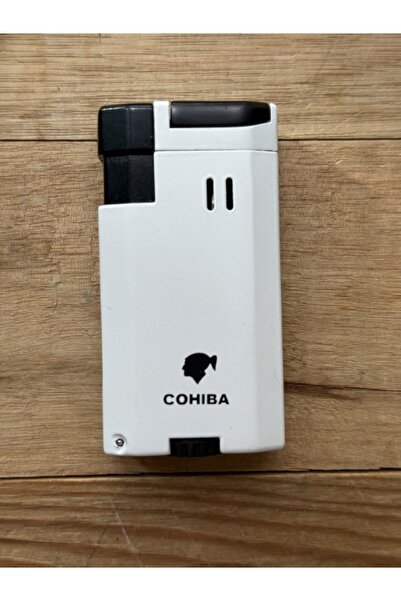 COHİBA puro çakmağı 2 pürmüz rüzgarda sönmez güçlü tasarım şık renk