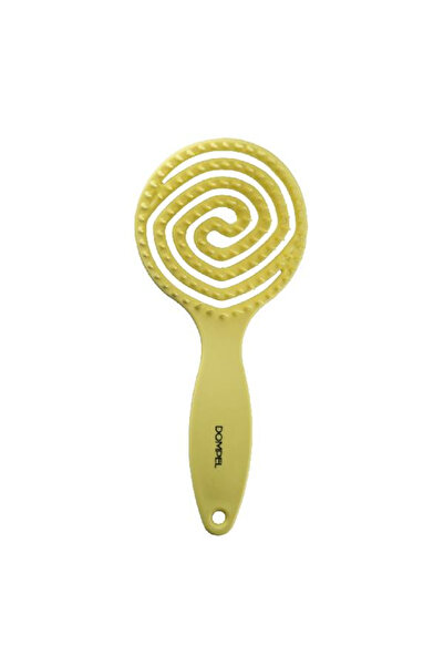 DOMPEL دومبل فرشاه شعر برائحه الاناناس لتصفيف الشعر اصفر