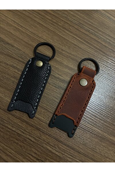 KRAL GRUP DERİCİLİK Breloc din piele de vacă autentică, breloc cu compartimen...