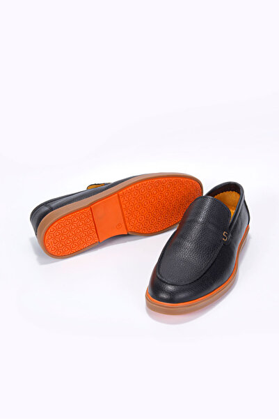 Vantaggio Мъжки мокасини Ravello Black от 100% естествена кожа