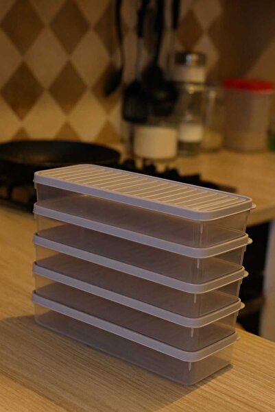 Nurfa 5-Piece Storage Container (Long) 1Lt