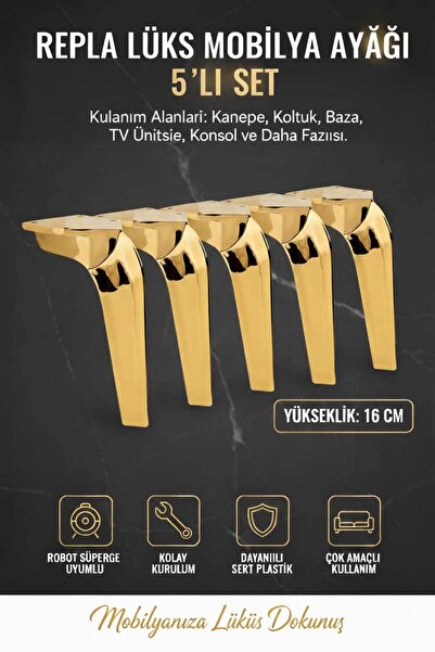 İMT AKSESUAR Repla Mobilya Kanepe Tv Ünitesi Koltuk ve Konsol Ayağı Dolap 16 ...