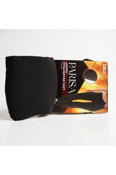 parisa ΓΥΝΑΙΚΕΙΟ ΚΑΛΣΟΝΤΙ ΜΑΥΡΟ ΜΕ ΣΤΡΑΒΟΥΡΓΙΑ