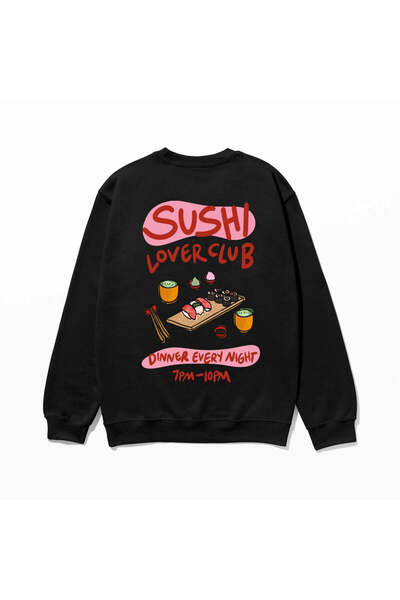 SVART WEAR سترة رياضية مطبوعة 100% قطن بمقاس كبير عصرية أنيقة ومرحة مع طباعة