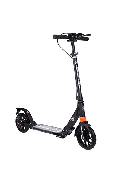 NOVOKIDS Trotinetă din aluminiu cu frâne pe disc Plexus EVO PRO, Negru