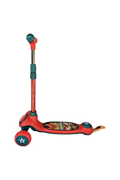 NOVOKIDS Children's Scooter with Light-up Wheels NOVOKIDS™ Mini Scooter 9080, 3 Wheels, Foldable, Adjustabl