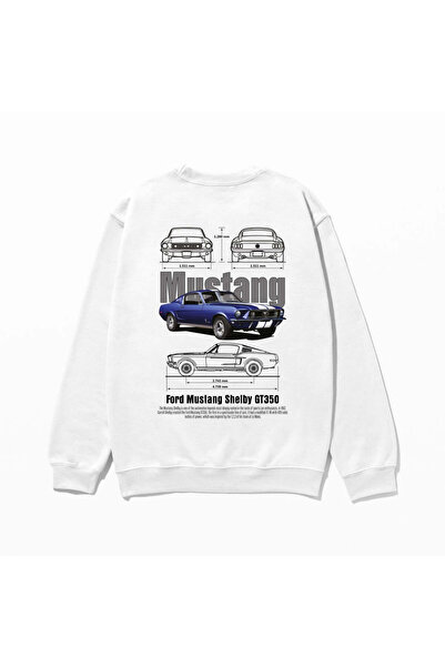 SVART WEAR Суитшърт с принт 100% памук Овърсайз Моден Забавен суитшърт с принт