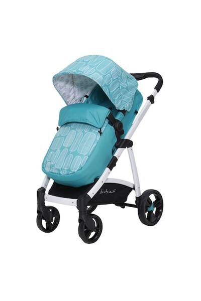 NOVOKIDS Carucior nou nascuti 2 in 1 Rachel PRO, Cu geanta bebe inclusa, Cadru aluminiu