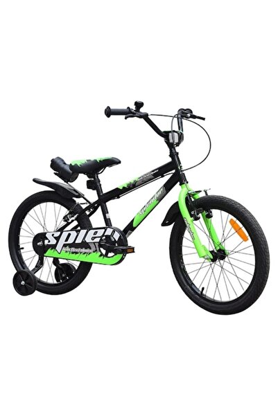 NOVOKIDS Bicicletă pentru copii NOVOKIDS™ Splend'Or Boom PRO Edition, roți de 18", verde/negru