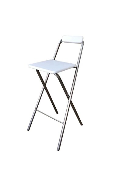 HouseXL Scaun înalt pliabil alb