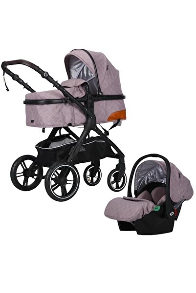 NOVOKIDS Cărucior pentru nou-născuți 3 în 1 seria X1000, cu geantă pentru beb...