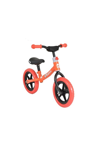 NOVOKIDS Children's Pedagogical Balance Bike Happy 2B, 12-inch Wheels, Ages 1-5, Max 20kg, Orange