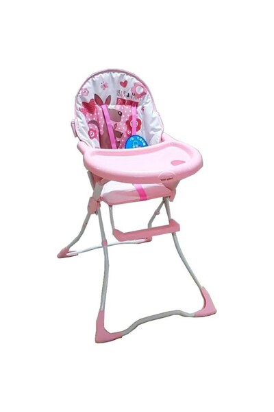 Baby Care High Chair for Kids and Babies - Pink