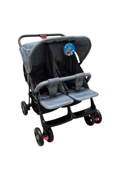 Baby Care Cărucior 2 în 1 pentru gemeni BABY CARE™ PRO P700 - Turcoaz