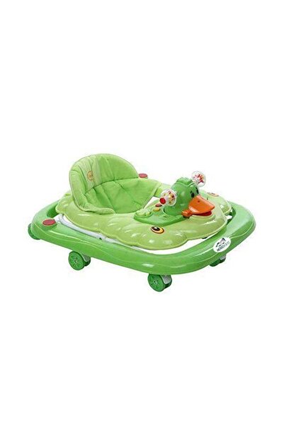 NOVOKIDS Adjustable Baby Walker NOVOKIDS™ Duckey with music, Duck design, Foldable, Green