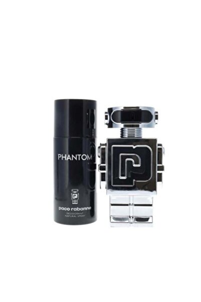 Paco Rabanne مجموعة هدايا فانتوم للرجال (عطر 100 مل + مزيل عرق 250 مل)